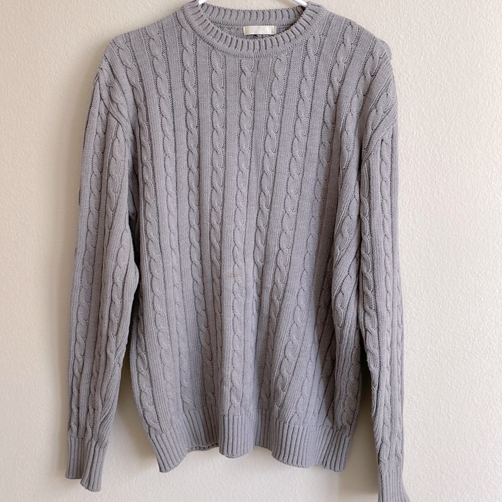 Knitted sweater. Size L